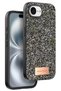 Onegif iPhone 16E Compatible Bright Glitter Cover - Silver