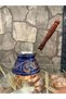 Copper Coffee Pot 5-Cup Coffee Pot Hand Embroidered Family Size Coffee Coffee Pot Turkish Coffee Coffee Pot Stylish Design - 7