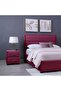 TROJAN HEADBOARD VELVET PINK L-150 : H-125 CM - 5