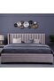 VENUS HEADBOARD VELVET BEIGE L-180 : H-125 CM