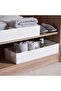 Ease 2-compartment Foldable Storage Box 20x51x10cm - White