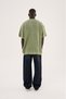 Men's Mchnst Badge Detailed Knitwear T-Shirt Water Green - 5