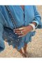 Women's Muslin Shorts Skirt Jumpsuit Flounced Summer Blue Dress 6031 - 6