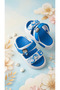 Children's Sandals Slippers - Cros Kıros Non-Slip Sole, Cute Characters, Figured Casual Slippers - 2