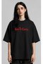 Alice in Chains Black Oversize T-Shirt Front and Back Printed Grunge Vintage Black Tshirt