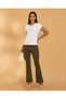 Women Ivory Embellished T Shirt - 2