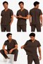 Scrubs Suit Lycra Medical Uniform, Nurse, Doctor, Pharmacist, Hospital Uniform Health Worker Women Men Unisex, Ministry of Health New Colors, Navy Blue, Beige, Gray, Coffee, Burgundy, Blue, Purple, Green - 5
