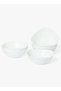 Set of 6 White Opal Glass Cereal and Soup Bowl, Dishwasher & Microwave Safe Round Bowls for Cereal, Soup, Salad and Rice