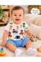 Safari Friends Baby Boy Summer Top and Bottom Set