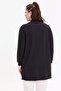 Two-Thread Stand Collar Zippered Single-Pocket Tunic - 7