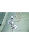 Dantel a Moneda Embroidered Cotton Satin Double Duvet Cover Set (with 4 Pillowcases)-Mint - 3