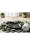 Black Matte Ceramic Oval Serving Plate – 18×30 cm - 4