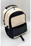 Unisex Satin Water Resistant Fabric Multi-Compartment Middle School High School School Travel and Backpack - 4