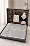 Luxury Velvet 5 Piece Prayer Mat Set |   Dowry Set, Bundle, Engagement and Gift Worship Set - 2