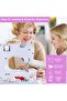 12-Stitch Electric Sewing Machine - Double Line and Double Speed - Portable Multifunctional Sewing Machine for Beginners and Kids - 4
