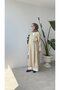 Double Collar Muslin Kimono - 3