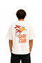 Surf Club Printed Oversize Short Sleeve T-Shirt - 4