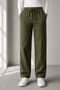 Women's 3-Pack Linen Trousers Light Fabric Daily Casual Use - 5