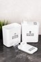 2-Piece 2200 ml Self-Scaled Detergent Set Colored & White Labeled Detergent Dispenser Set Storage Container - 4