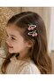 Glittery Cherry Model Girls' Snap Buckle - 2