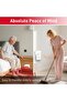 Wireless Motion Sensor Alarm Indoor Motion Detector Alarm, Wireless Doorbell, Bed Alarms for Elderly Dementia Patients - 4