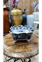 Esterhomedecor Square Rectangular Porcelain Serving Dish with a Pit-Shaped Plate - 4