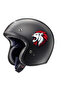 Red and White Lion Sticker Car, Motorcycle, Helmet, Laptop, Glass Sticker 13X12 cm - 3