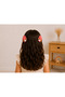Girl's Knitted Snap Buckle (Pink Shades) - 3