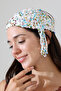 Colorful Sequined Hand Knitted Bandana – Handmade Tie-On Hairband - 6