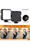 Vlogging"Like Me" LED Video Light + Microphone + Mobile Phone Holder + Hand Grip/Mini Tripod Compatible with Smartphones - 5