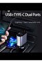 Car Charger 66W Retractable, 4-in-1 Fast Car Phone Charger with Retractable Cables & USB, Compatible with iPhone 15/14/13/12/11, Galaxy (1 Lightning, 1 Type-C) - 4