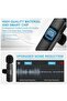 Wireless Microphone for iPhone iPad- Plug-Play Wireless Lavalier Mic with 2 Microphone for Phone Video Recording- - 4