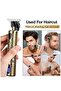 Beard Trimmer for Mens, Rechargeable Electric Hair Clippers with LCD Screen, Titanium Precision T Blade Trimmer - 8