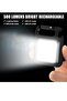 12 Pieces COB Mini Flashlight Bright Rechargeable Keychain Flashlights LED Pocket Flashlight - 3
