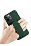 TPU Rubber Silicone Protective Phone Case for iPhone 15 Pro - Dark Green - 2