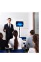 Tripod Stand Tablet Holder: Adjustable Height Foldable Phone/Tablet Cradle for 4.7-12.9 Inch Devices - 3