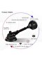 C67 ANGLE ADJUSTABLE TELESCOPIC LONG ARM MOBILE PHONE CAR HOLDER UNIVERSAL MAGNETIC. - 5