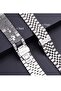 Compatible with Apple Watch Band 41/40/38mm, Stainless Steel Heavy Link Bracelet for iWatch Series 8/7/6/SE/5/4/3, Silver - 5