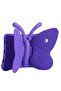 iPad 6th Gen/9.7 Case, Shockproof EVA Foam Stand Cover for iPad Air/Air 2, Purple - 3