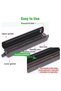 Vacuum Sealer with 10 Sealer Bag Vacuum Sealer Machine Automatic Food Vacuum Sealer for Food Savers Storage Household Black Food Sealer - 5
