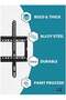 Low-Profile Universal TV Wall Mount Bracket – Adjustable & Heavy Duty for 26”-63” LCD/LED Flat Panel TVs - 2