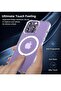 Magnetic Case compatible with iPhone 15 Pro Max, Anti-Yellowing, Ma-gs-afe, Screen & Camera Protector - 5