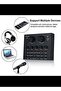 Intelligent Volume Adjustable Audio Mixer Sound Card with Multi-Channel Input, Real-Time Voice Effects - 4
