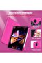 Pink Tri-Fold PU Leather Case for iPad Pro 11-inch (M4) 2024 – Smart Tablet Cover with Adjustable Stand - 6