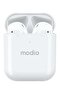 ME1 True Wireless Stereo Headset (White) with Complimentary Black Protective Case - 2