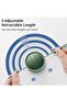 3-in-1 Retractable Multi Charging Cable – 3A USB C Cable for iOS/iPad/Samsung/Tablets (Green) - 4