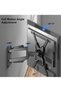 Adjustable TV Wall Mount Swivel and Tilt TV Arm Bracket for Most 32-55 inch LED, LCD Monitor and Plasma TVs - 3