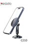C210 Double Ball Magnetic Car Holder, 360° Rotation, Strong Grip, Universal, Black - 2
