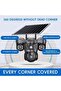 V380 RGSP29-4G Outdoor 6MP Triple-Lens Solar Security Camera - 4G SIM, AI, PTZ, IP66, Night Vision - 2
