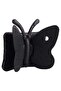 iPad Case for Kids, iPad 9.7 inch Case, Light Weight Shockproof EVA Foam Protective Tablet Stand Cover Holder for Apple iPad Air/Air 2 iPad 9.7 2017/2018 Cute Butterfly (BLACK) - 2